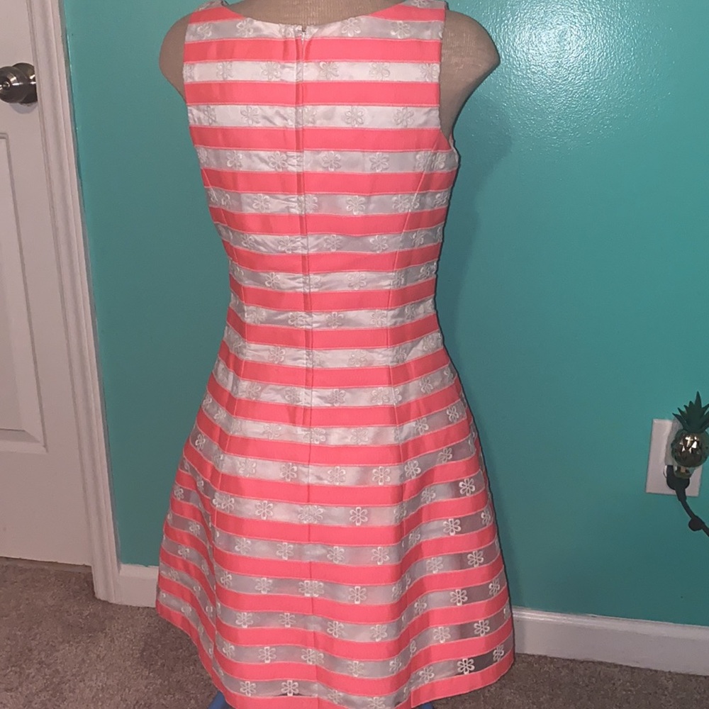 Lilly Pulitzer Joslin Dress Fiesta Pink Size 6 - Picture 3 of 4